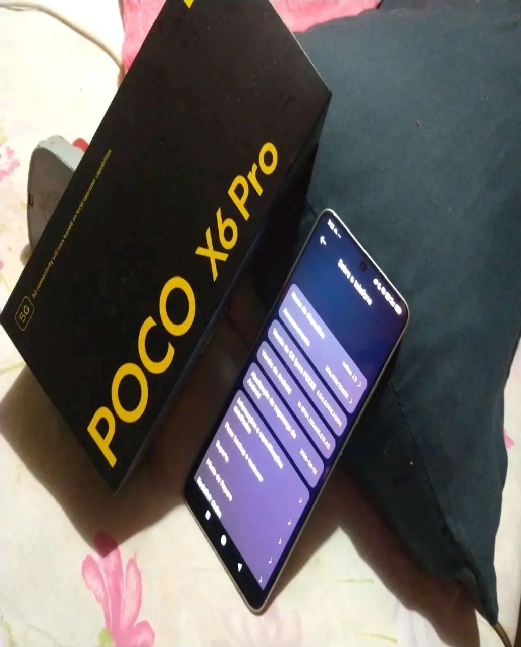 Vendo poco x6 pro semi novo