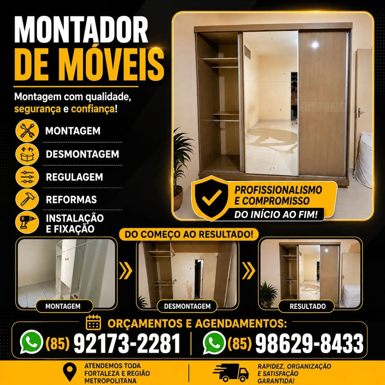 MONTAGEM DE MÓVEIS 