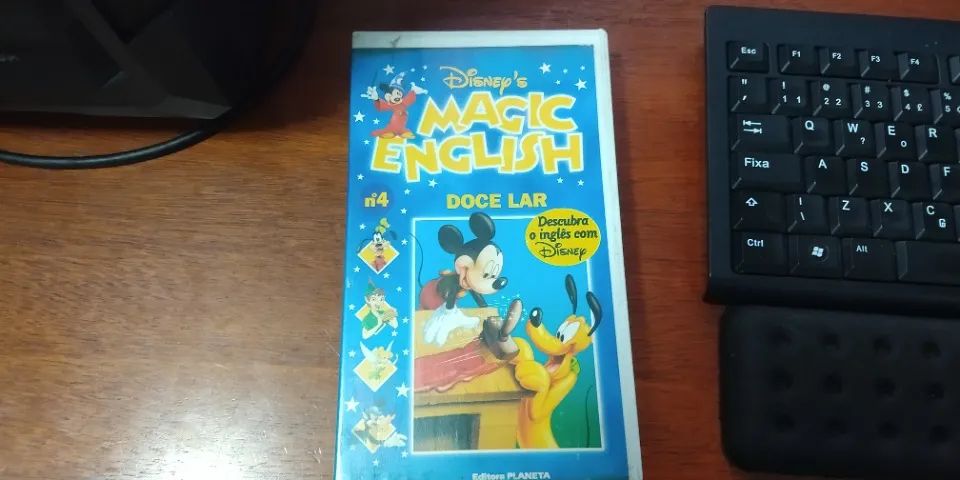 Fita VHS - Disney Magic English - Vol 4 - Doce Lar