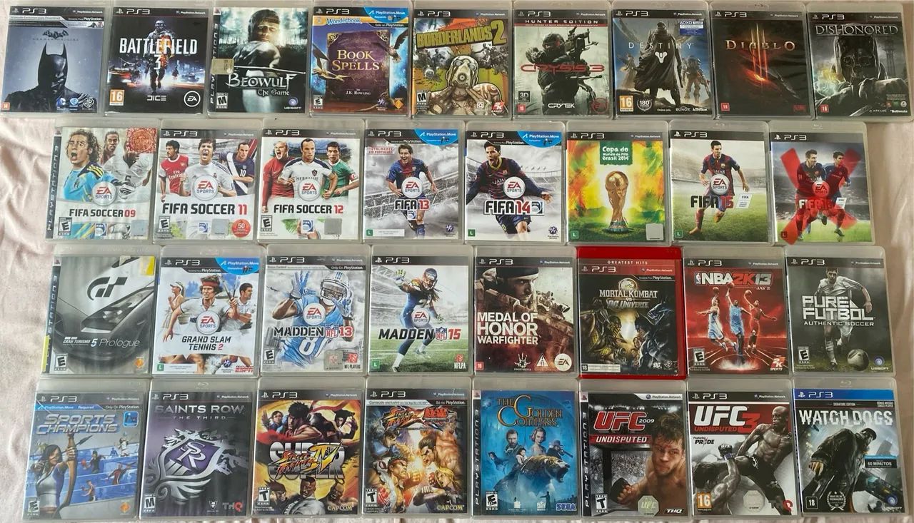 Coleção de 170 Jogos Mídias Físicas Originais de PS3 - Foto 5