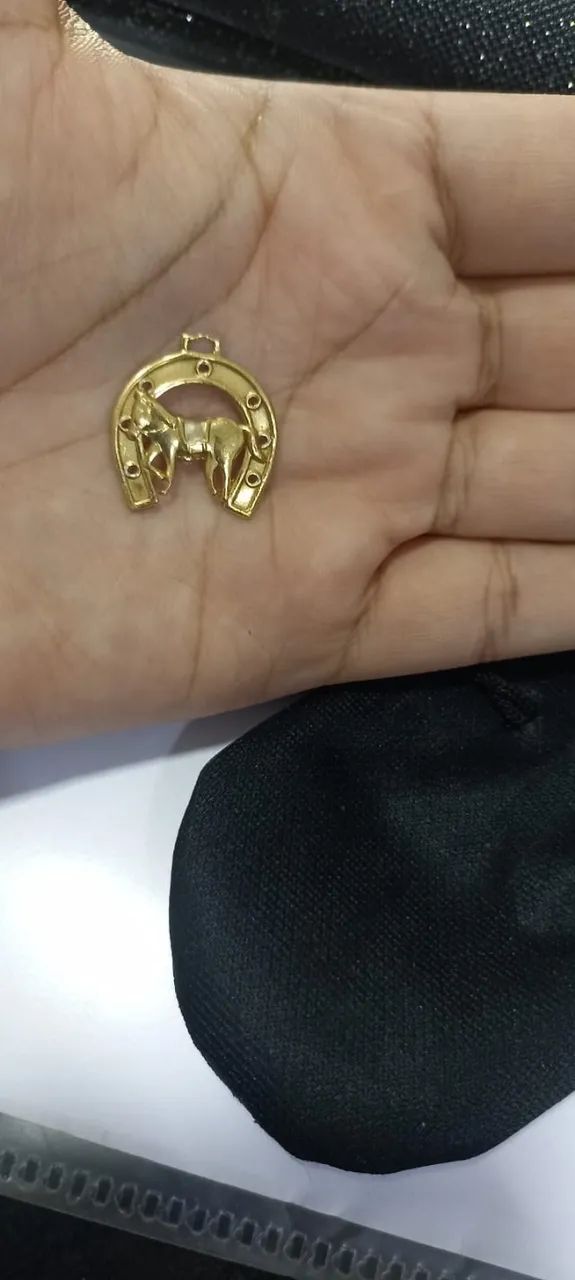Pingente em ouro 18k (1,1 gramas) - Foto 2