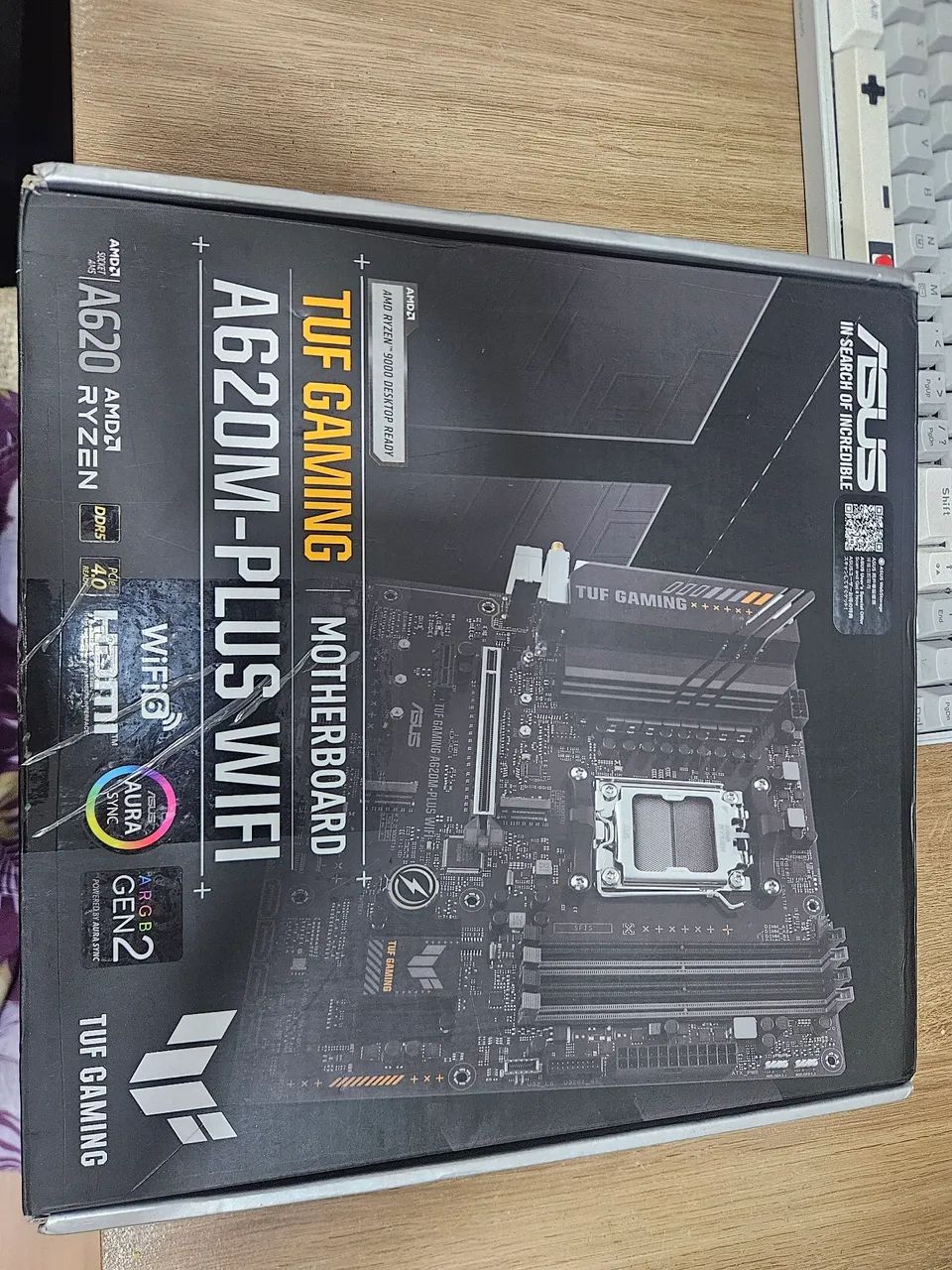 Placa mãe AM5 tuf gaming A620M WIFIplus wifi 