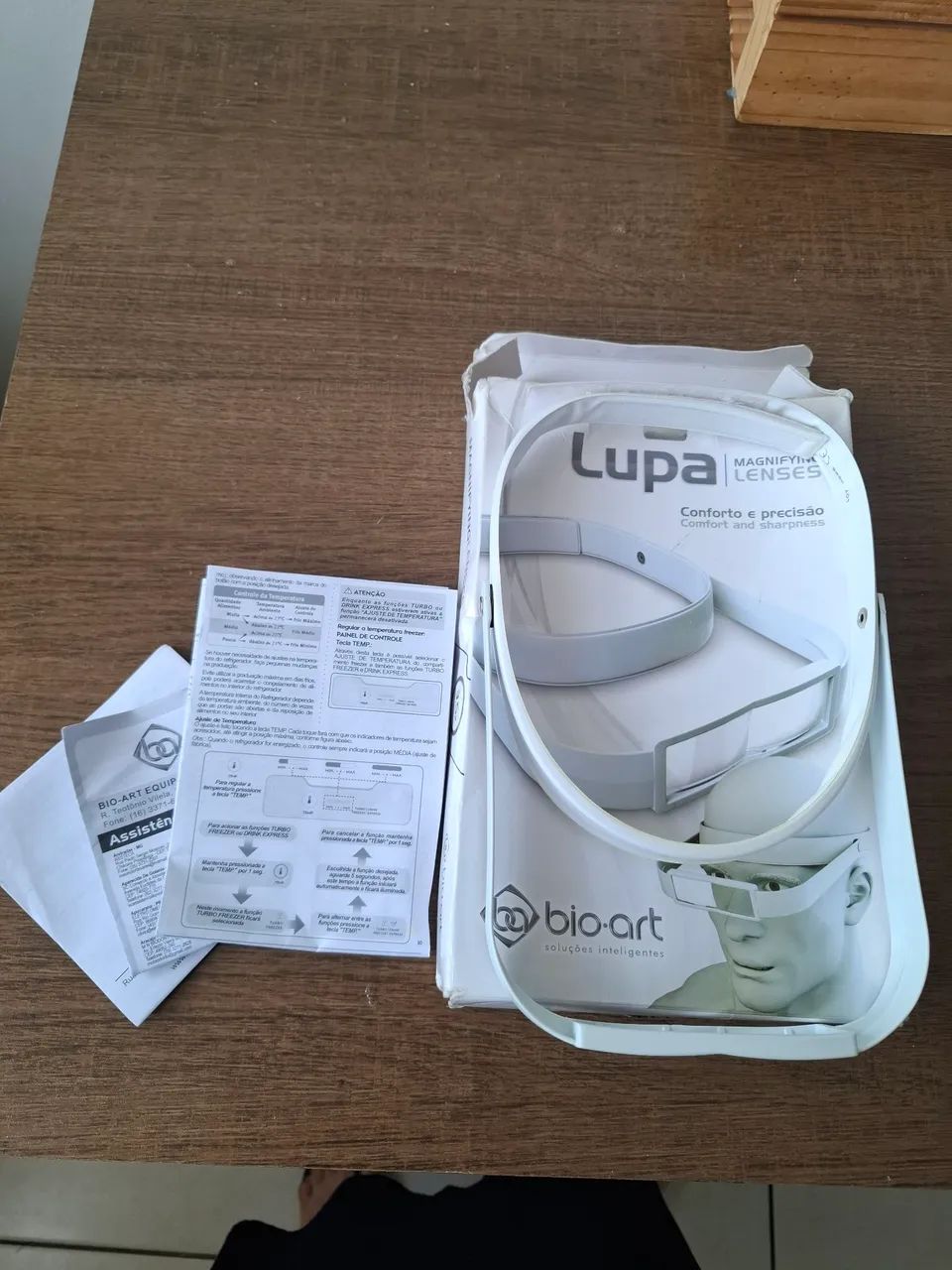 Lupa de cabeça Bioart