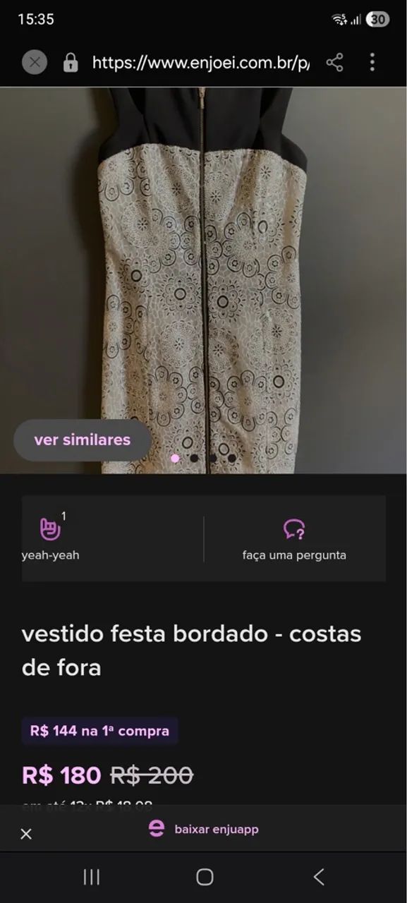 Vestido (G). Marca: Skunk  - Foto 5