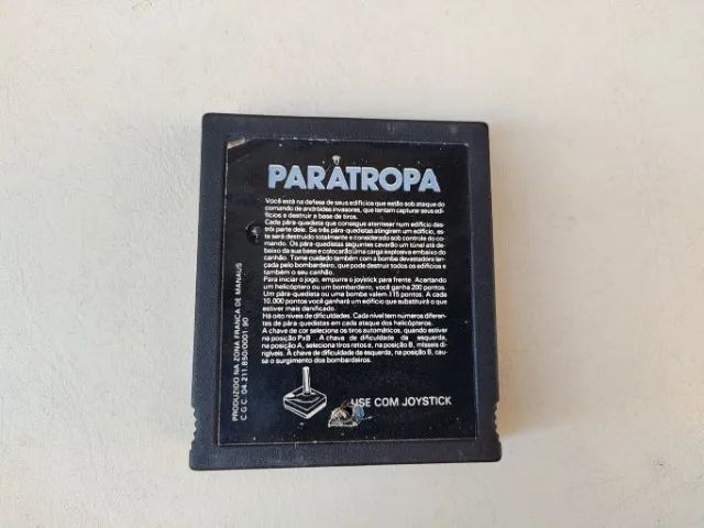 Paratropa Commando Raid - Cartucho Nacional Dismac Atari - Foto 2