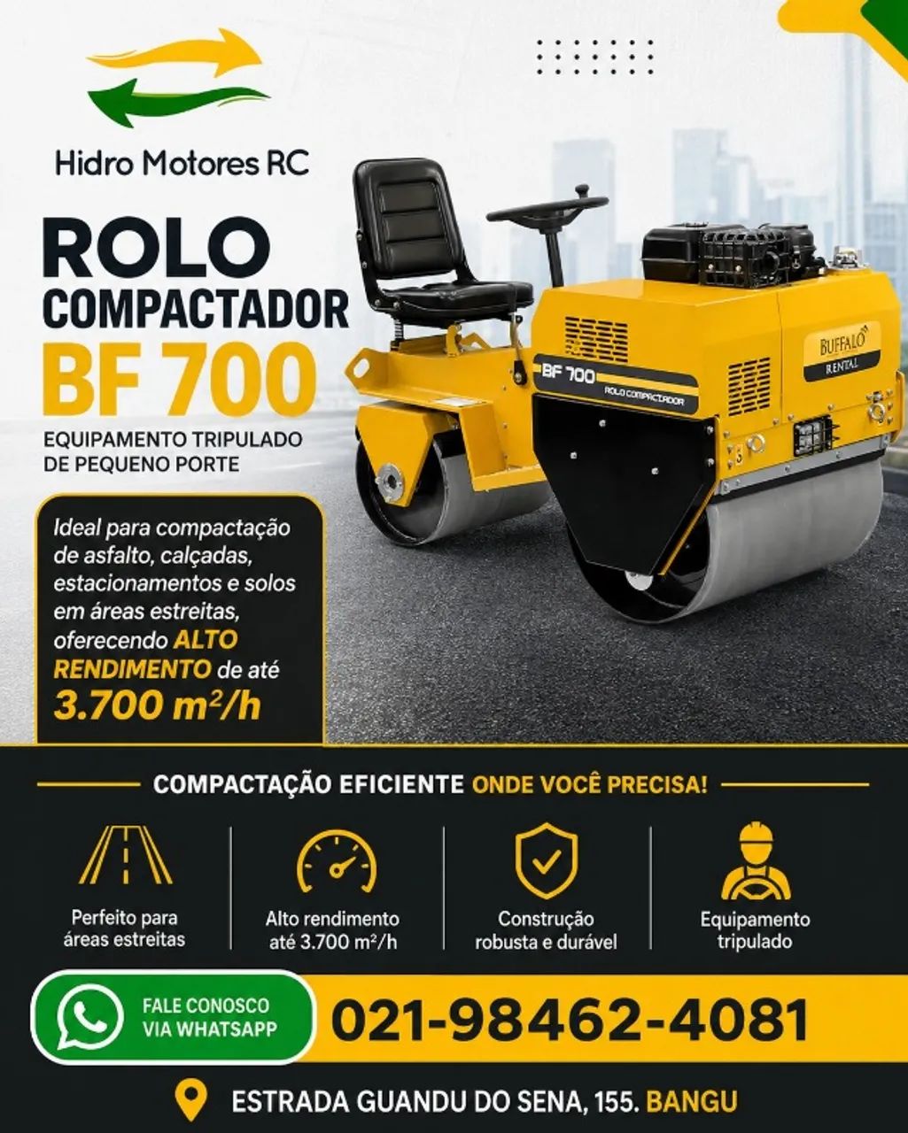 ROLO COMPACTADOR BF 700