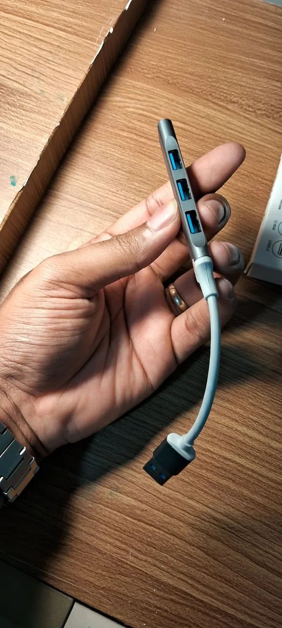 Hub USB 3.0 4 portas pc/tablet/notebook/ios - Foto 4