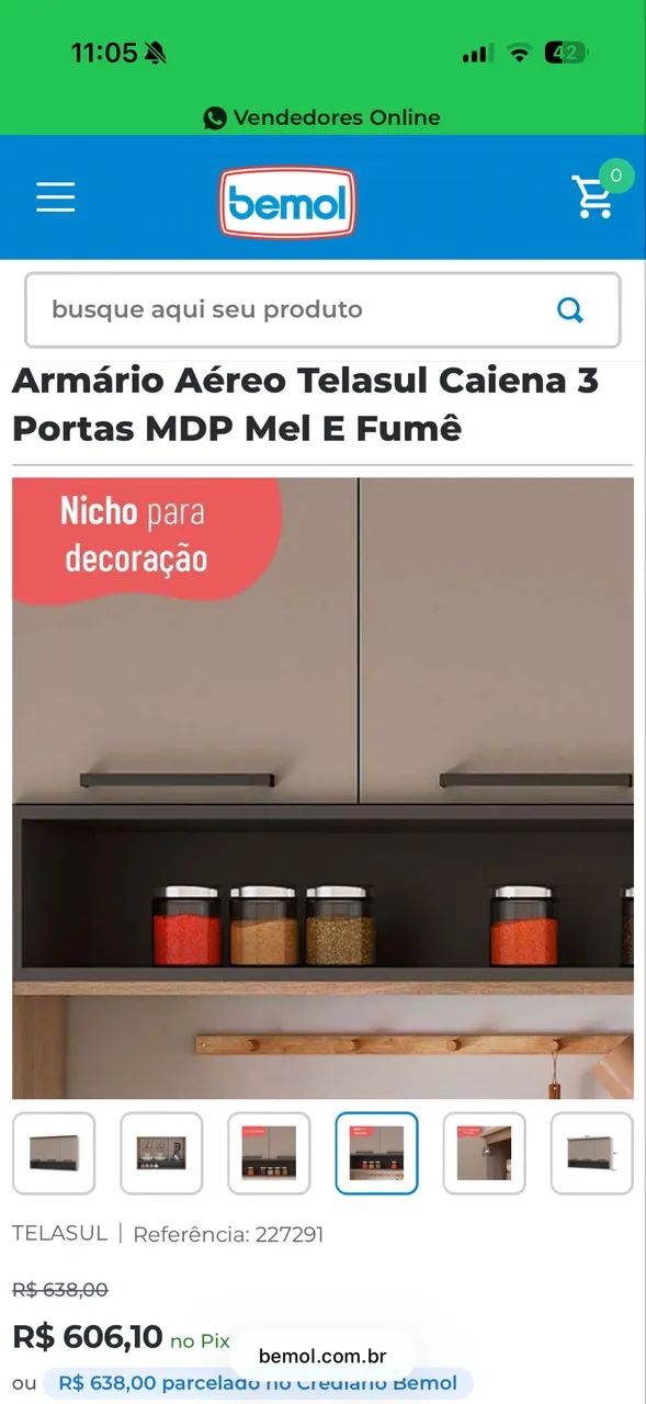 Vende-se armário novo  - Foto 4