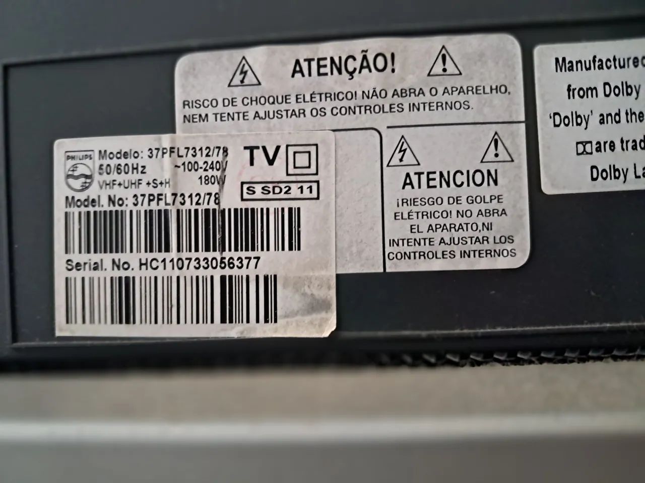Tv philips 37 polegadas - Foto 3