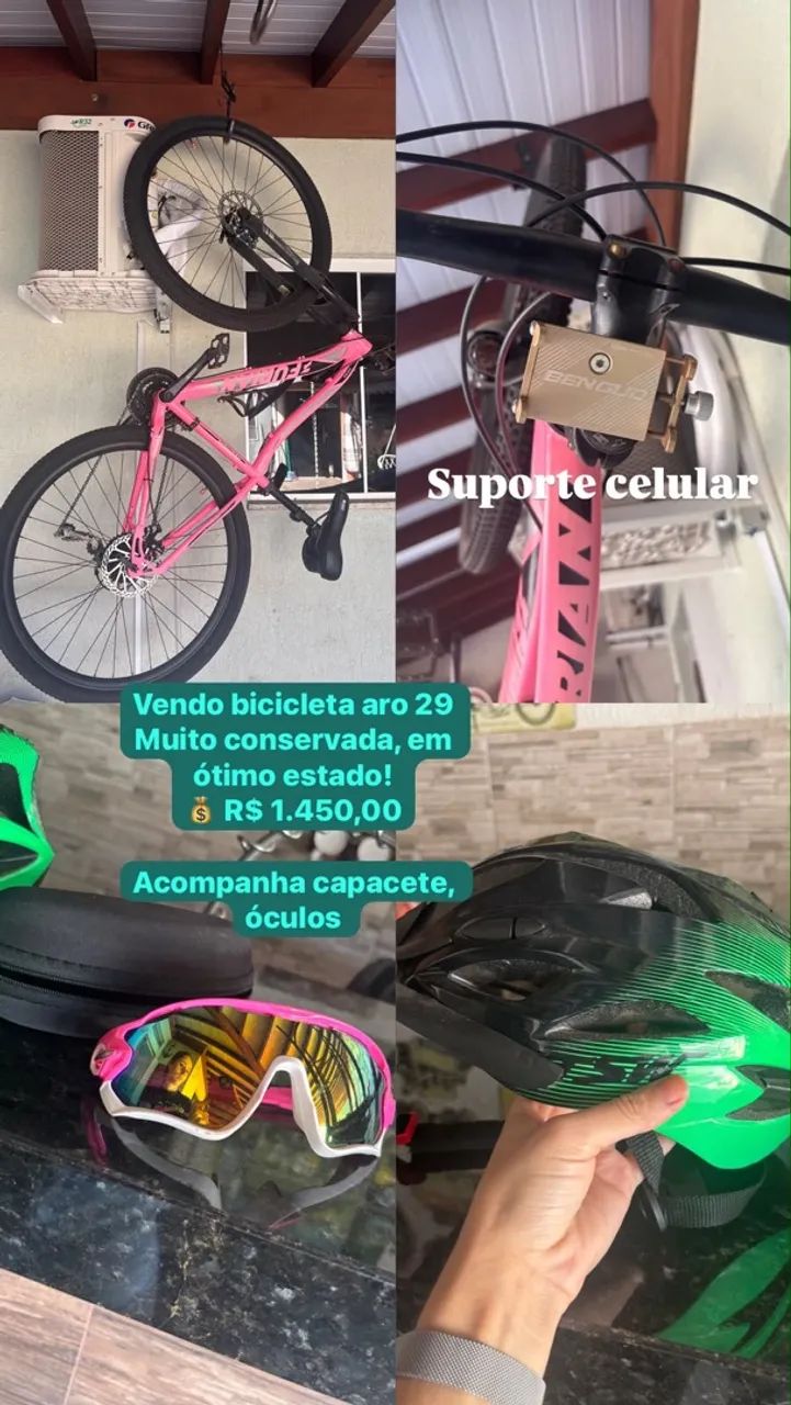 Vendo bicicleta aro 29 ótimo estado 