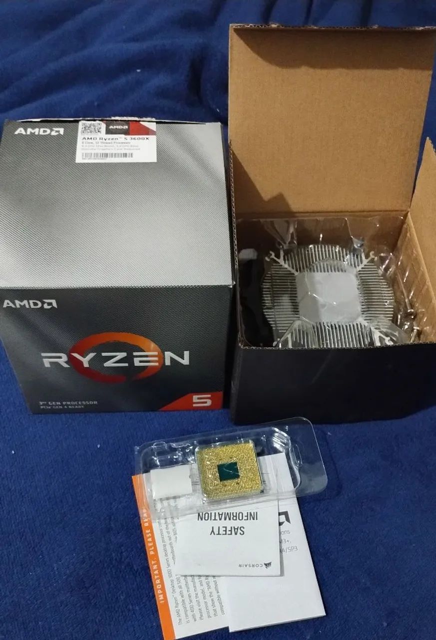 Processador AMD RYZEN 5 3600 X