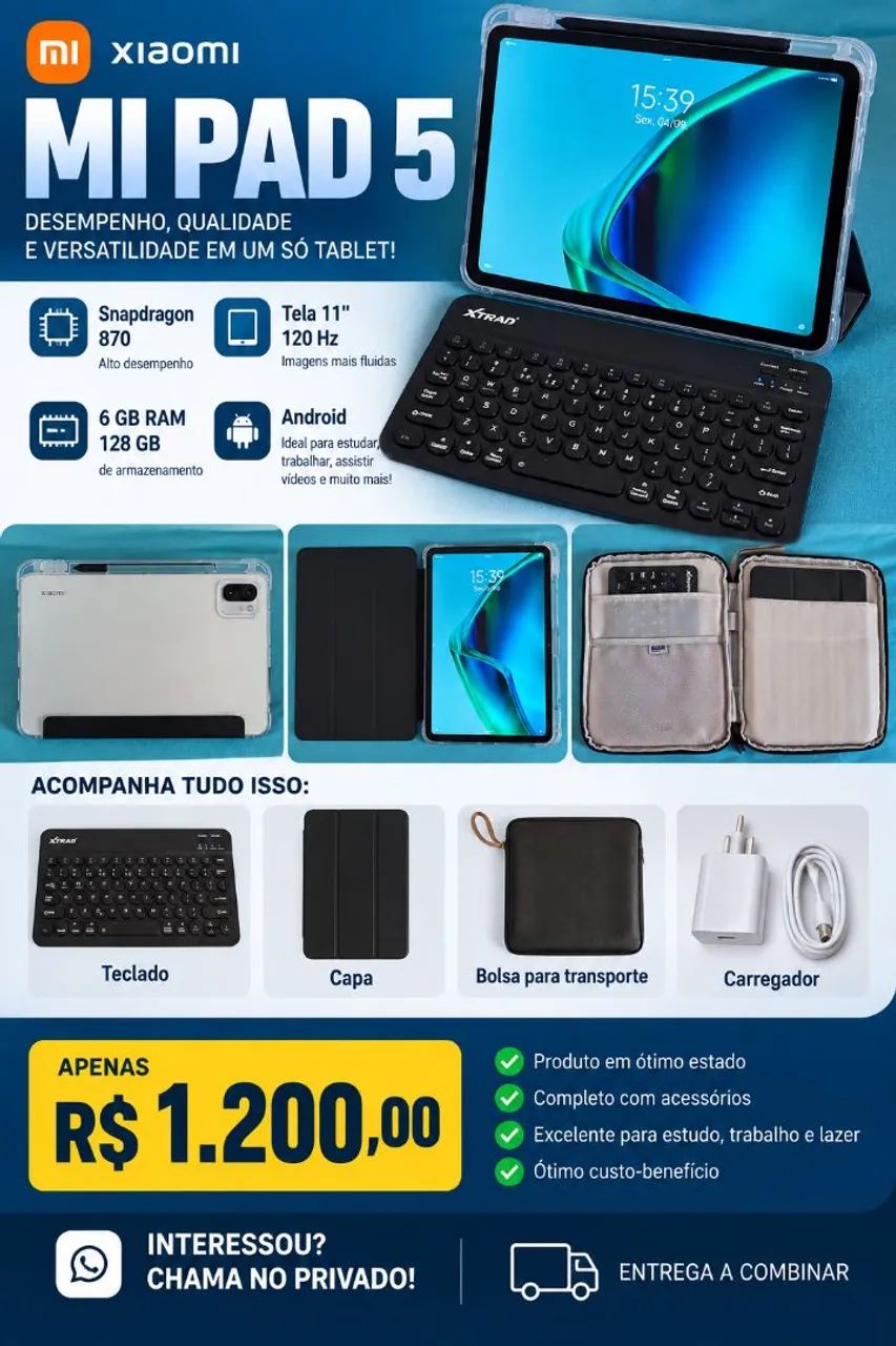 Tablet XIAOMI Mi Pad 5  - Foto 3