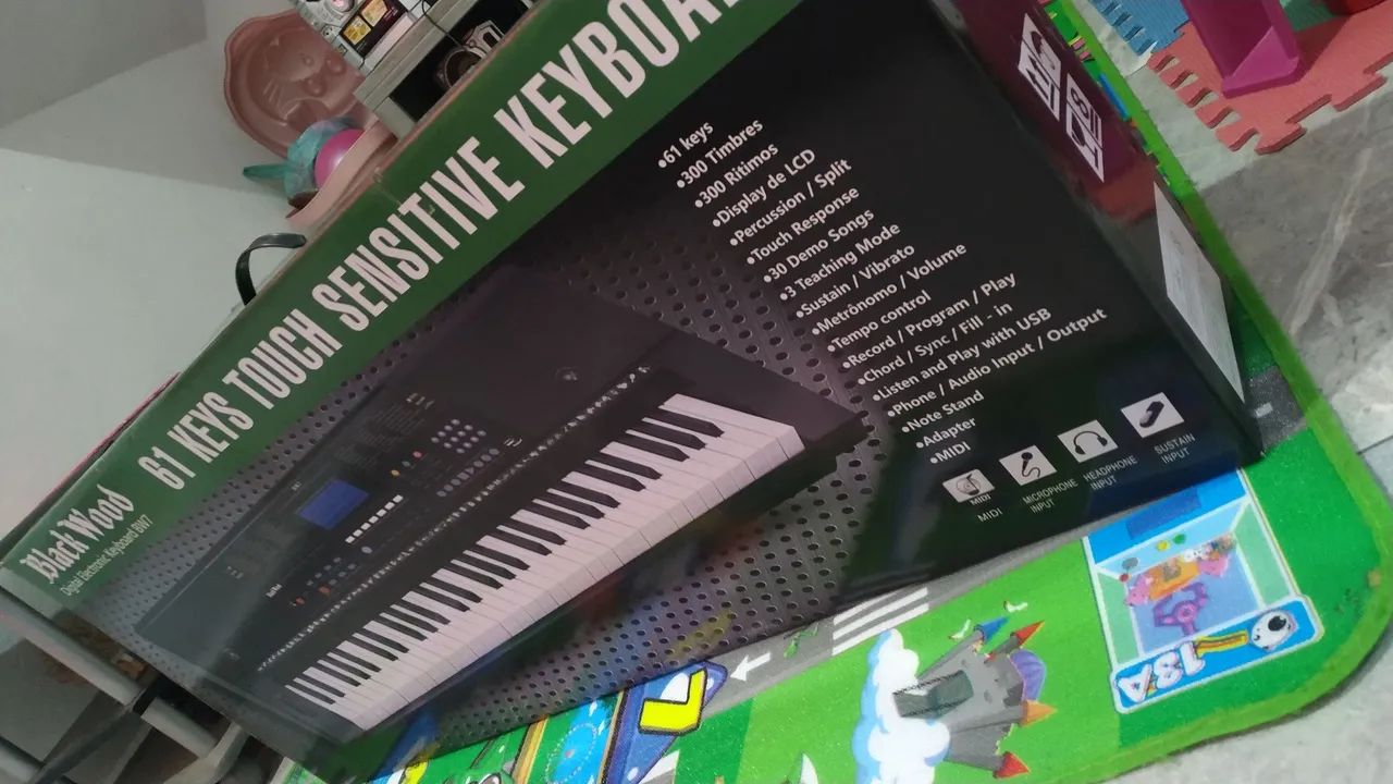 Teclado novo na caixa - Foto 2