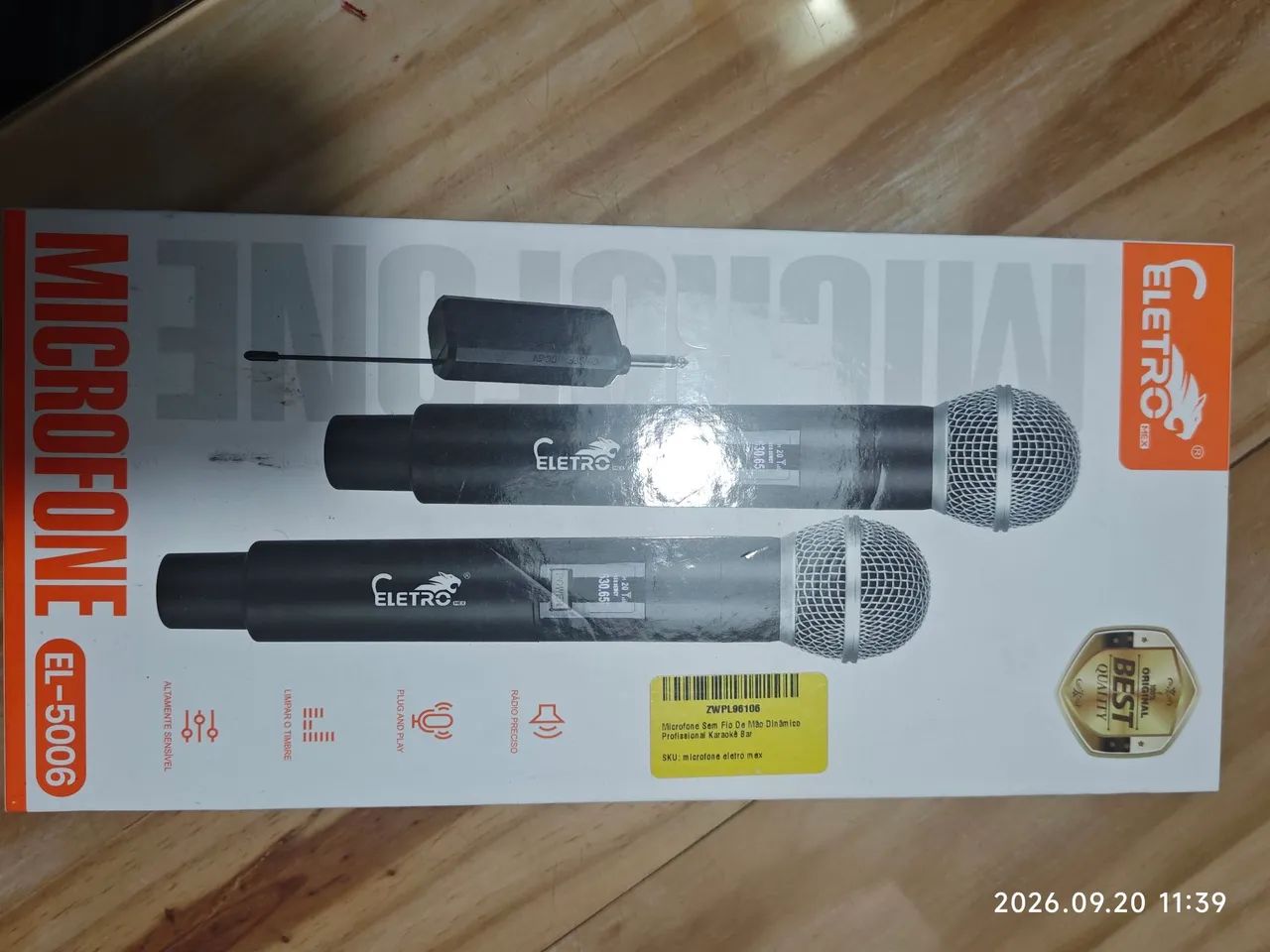 Microfone profissional  - Foto 4