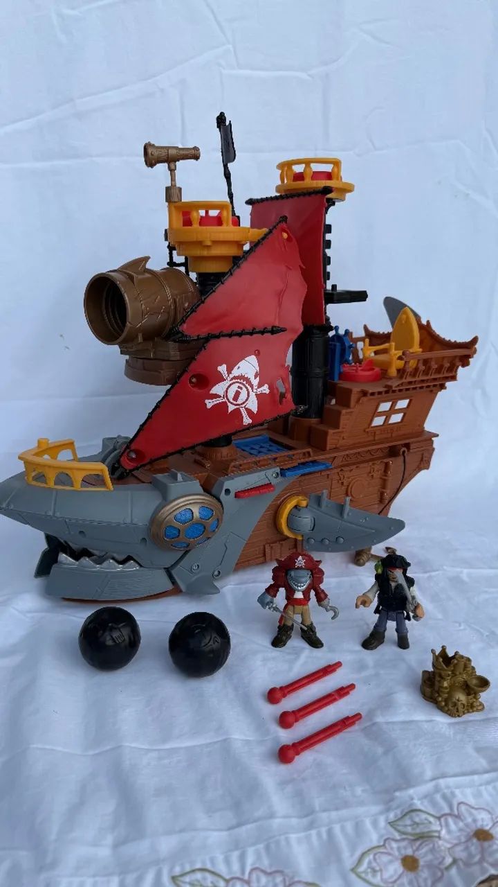 Barco de brinquedo Imaginext - Foto 2