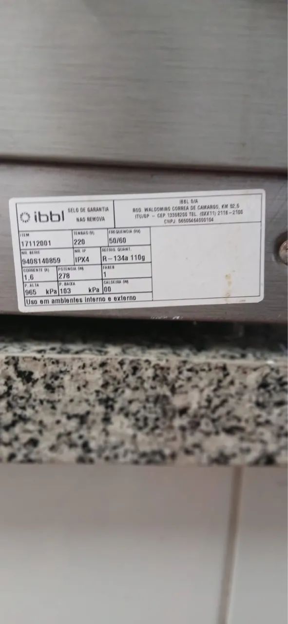 Refresqueira IBBL Duas Cubas - 15lts cada - Foto 4