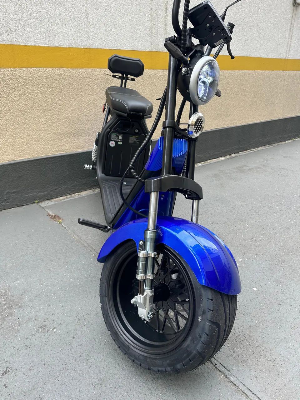 Scooter Elétrica X11 Azul - Foto 2
