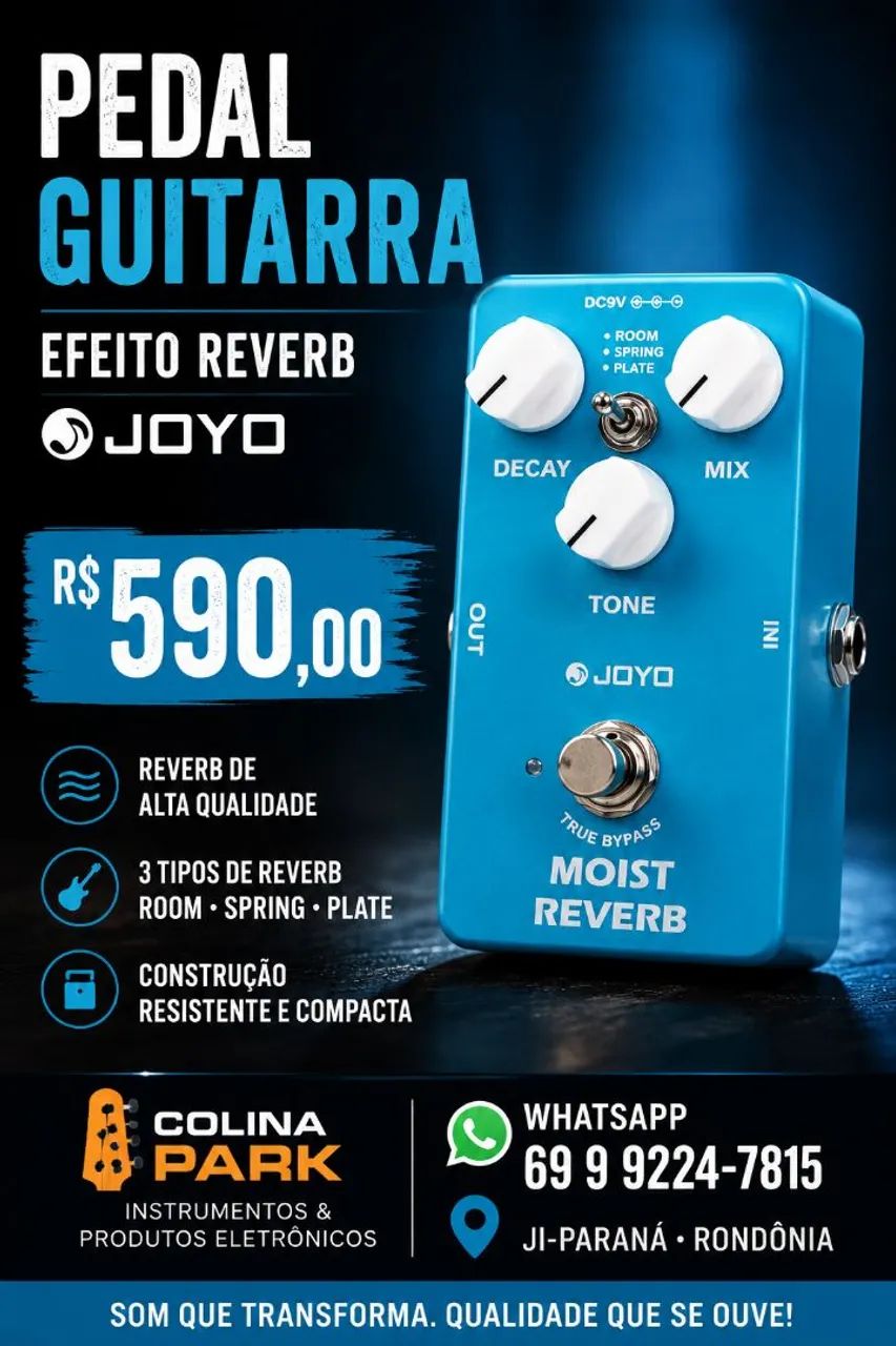 Pedal Joyo Reverb