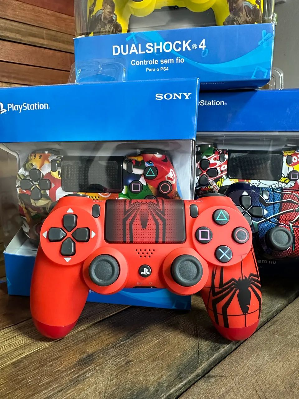 Controle play 4 game bluetooth entregamos 