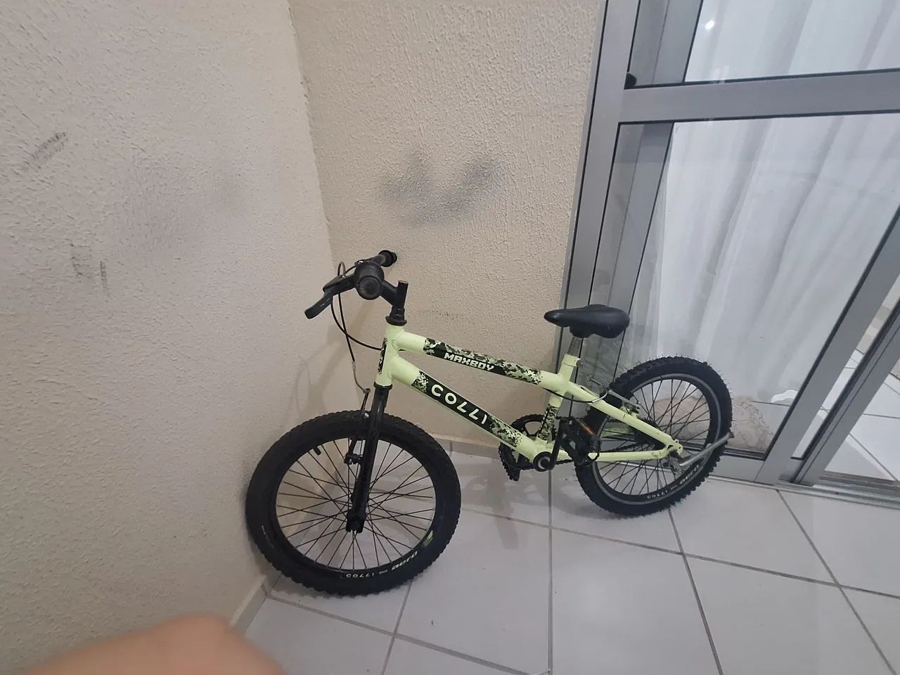Vendo bicicleta aro 20 cor verde