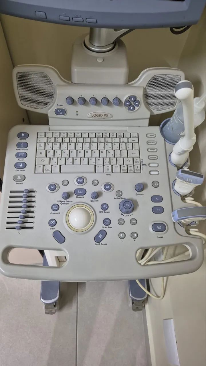 Ultrassom Logic P5 GE com sonda para Eco - Foto 2