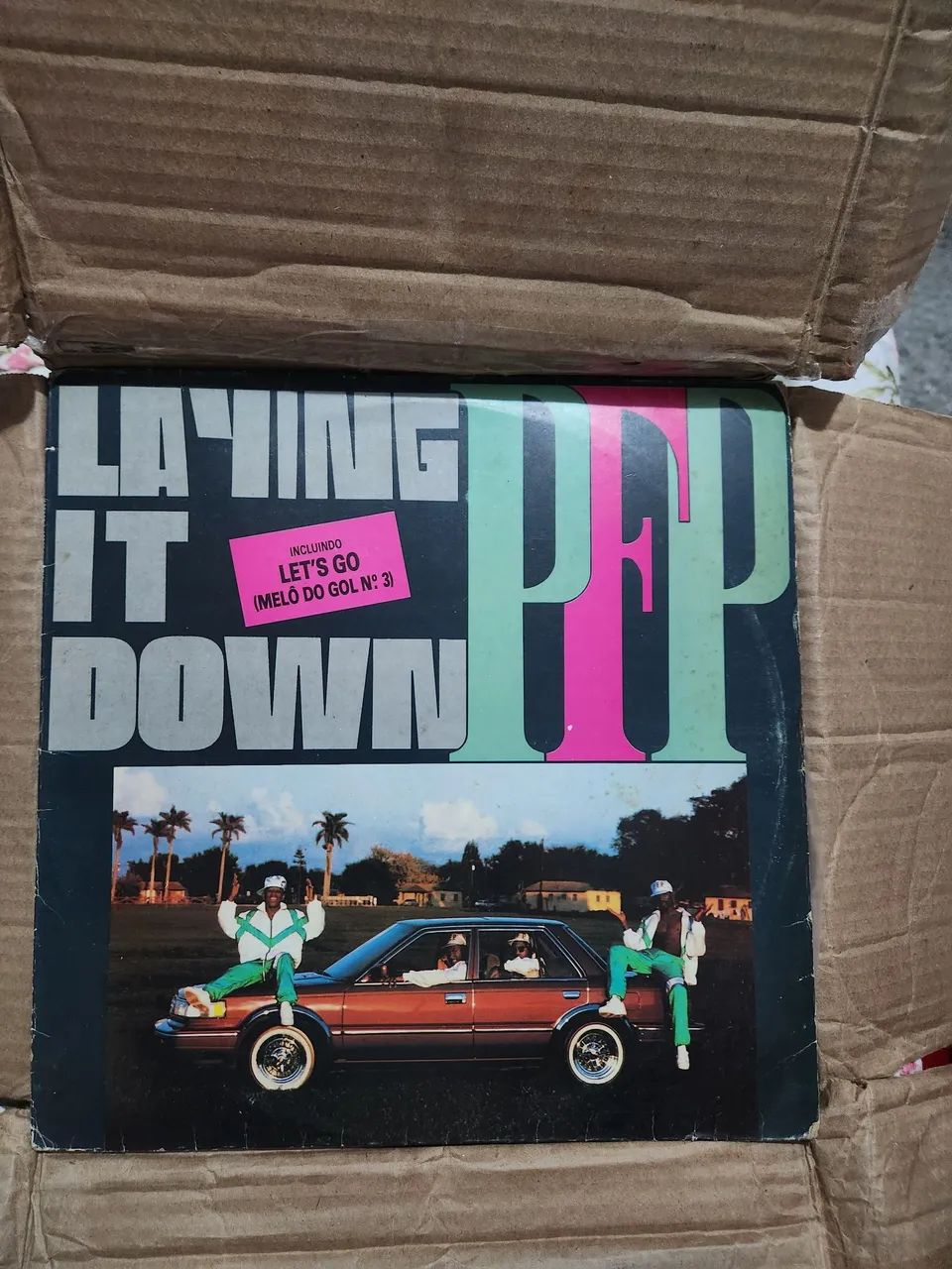 Disco de vinil lp Laying It Down" da banda P.F.P.