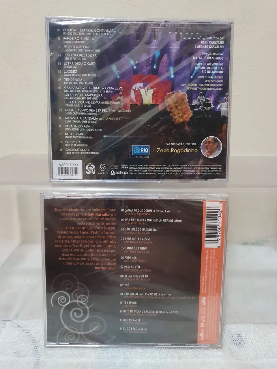 Lote com CDs discografia Beth Carvalho com 2 CDs lacrados - Foto 2