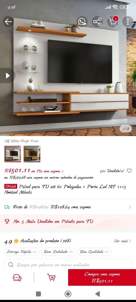 Rack de sala  - Foto 2