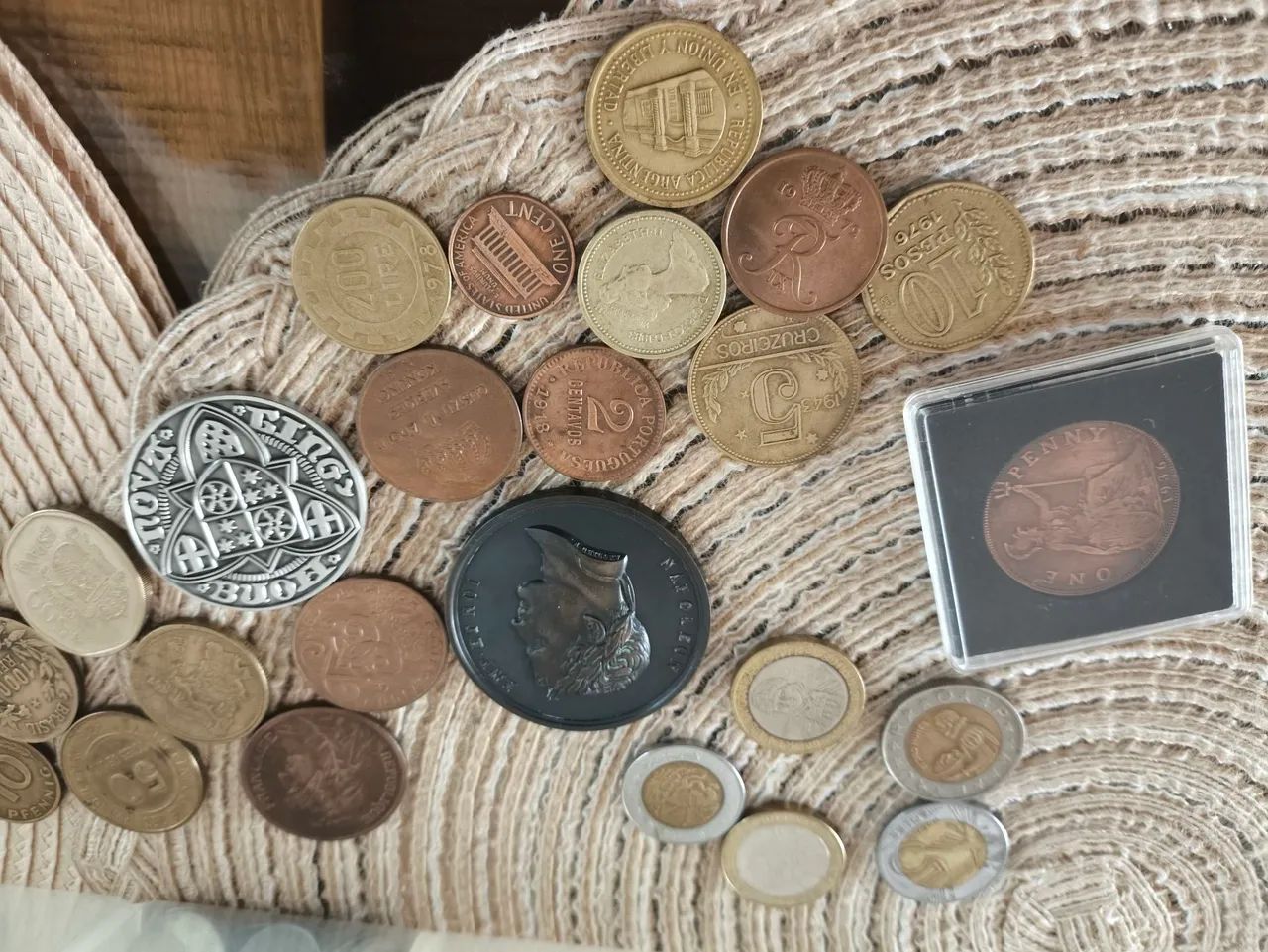 Coleçao moedas antigas - Foto 2