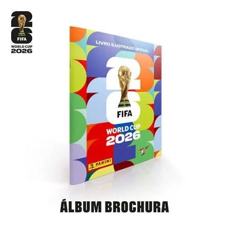 Álbum da copa 2026 original completo 