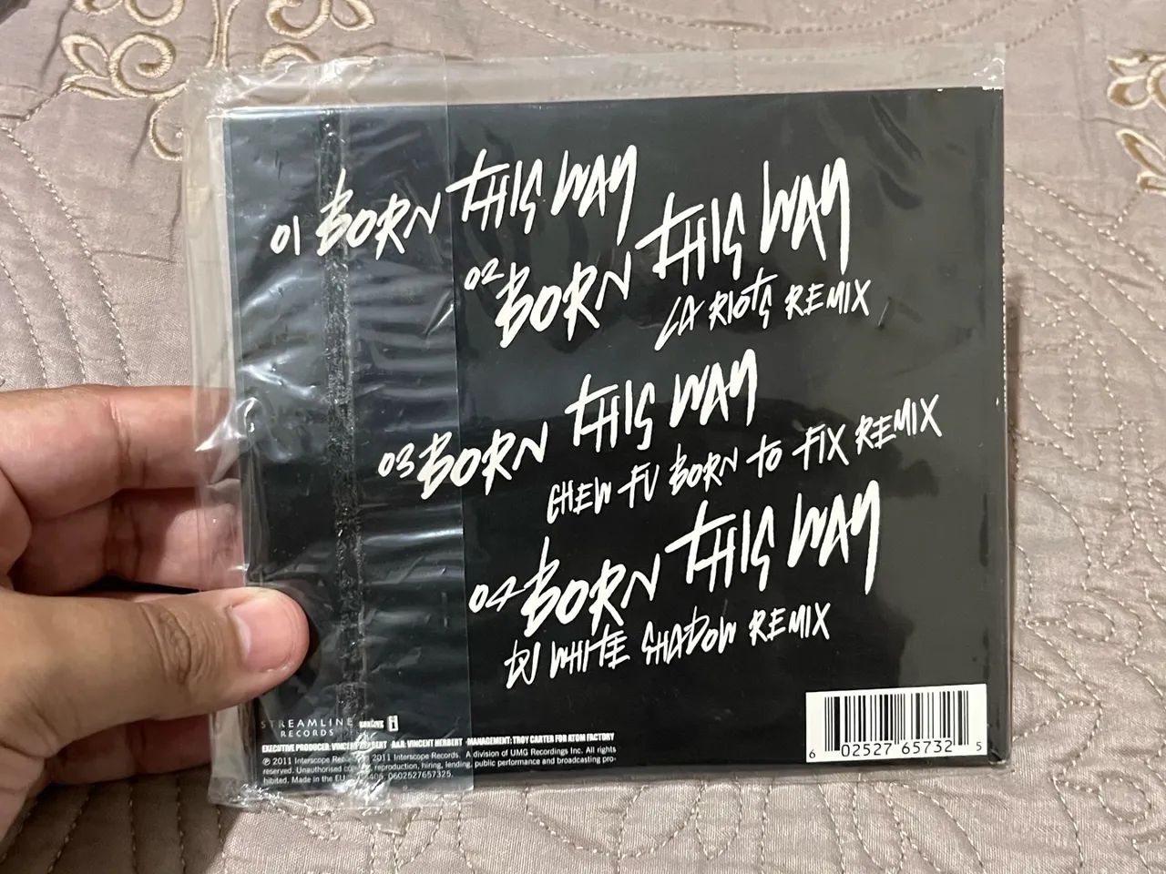 CD Single Born This Way Lady Gaga Europeu  - Foto 2