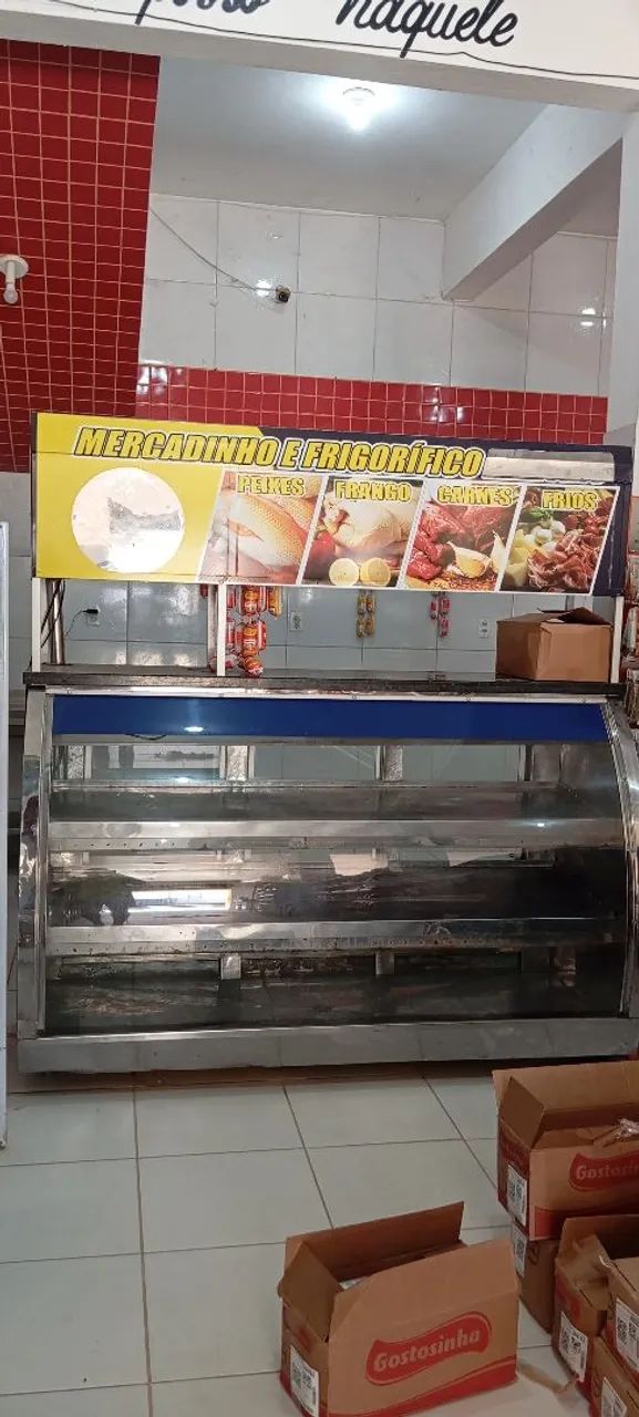 Freezer expositor de carne e frios 