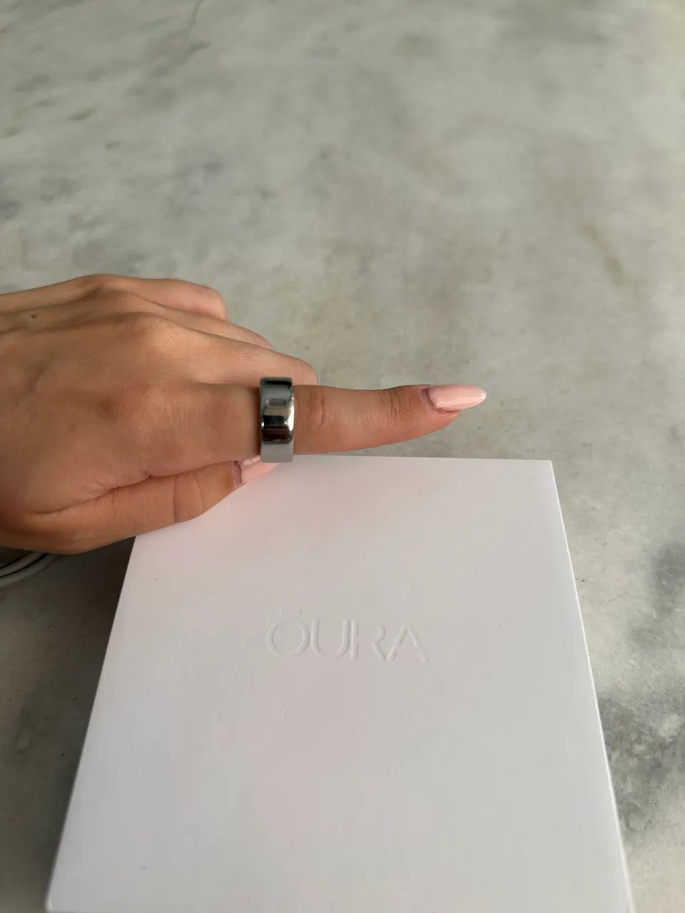  oura ring 4 silver - Foto 3
