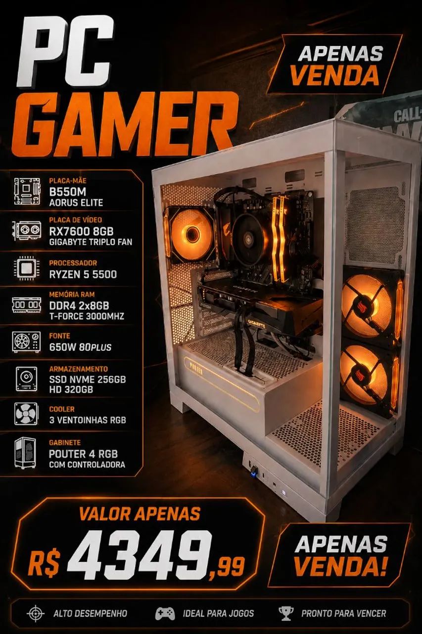 Pc gamer roda tudo