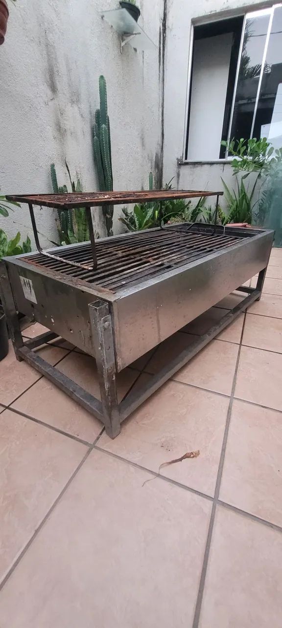 Churrasqueira inox parrilla 
