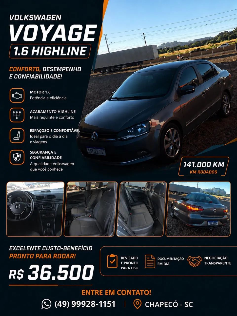 Volkswagen Voyage 2014