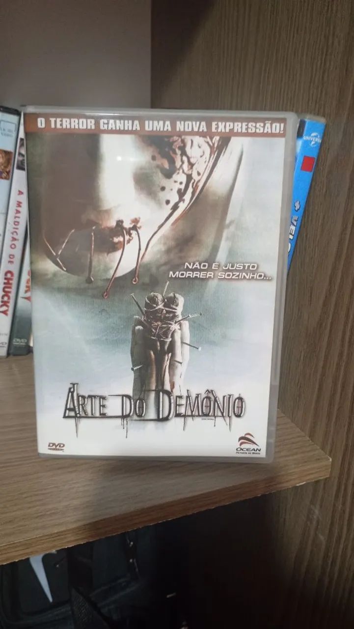 Dvd arte do demornio raro 