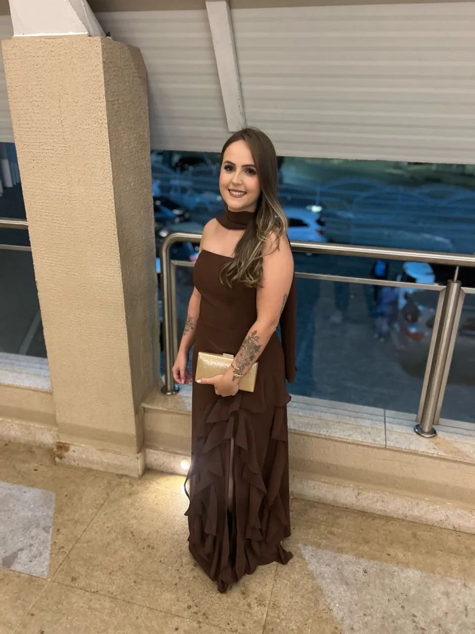 Vestido marrom  - Foto 3