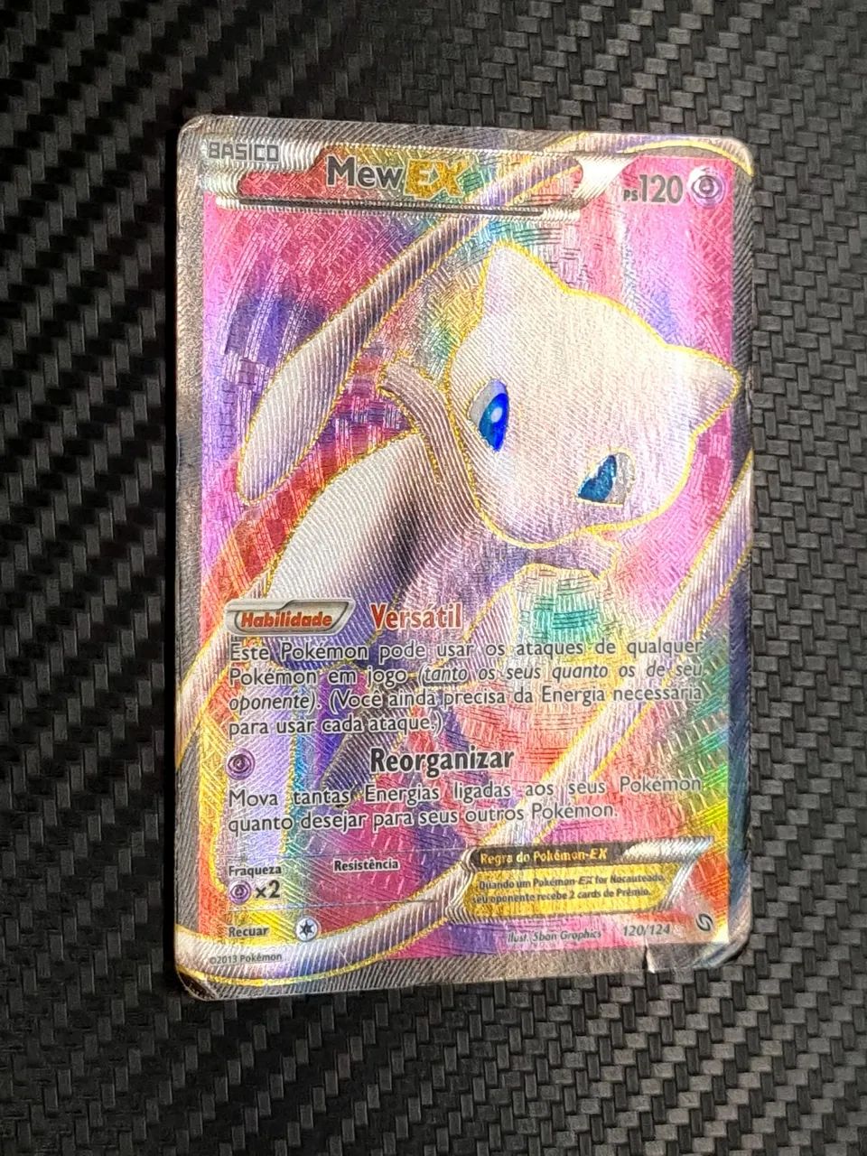 Carta Pokémon Mew EX TCG - Foto 4