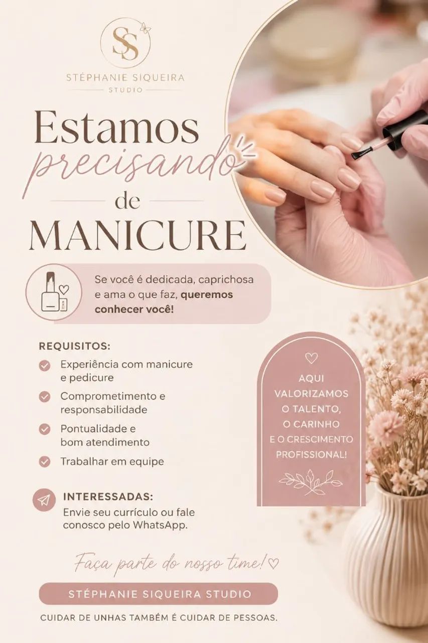 VAGA PARA MANICURE 
