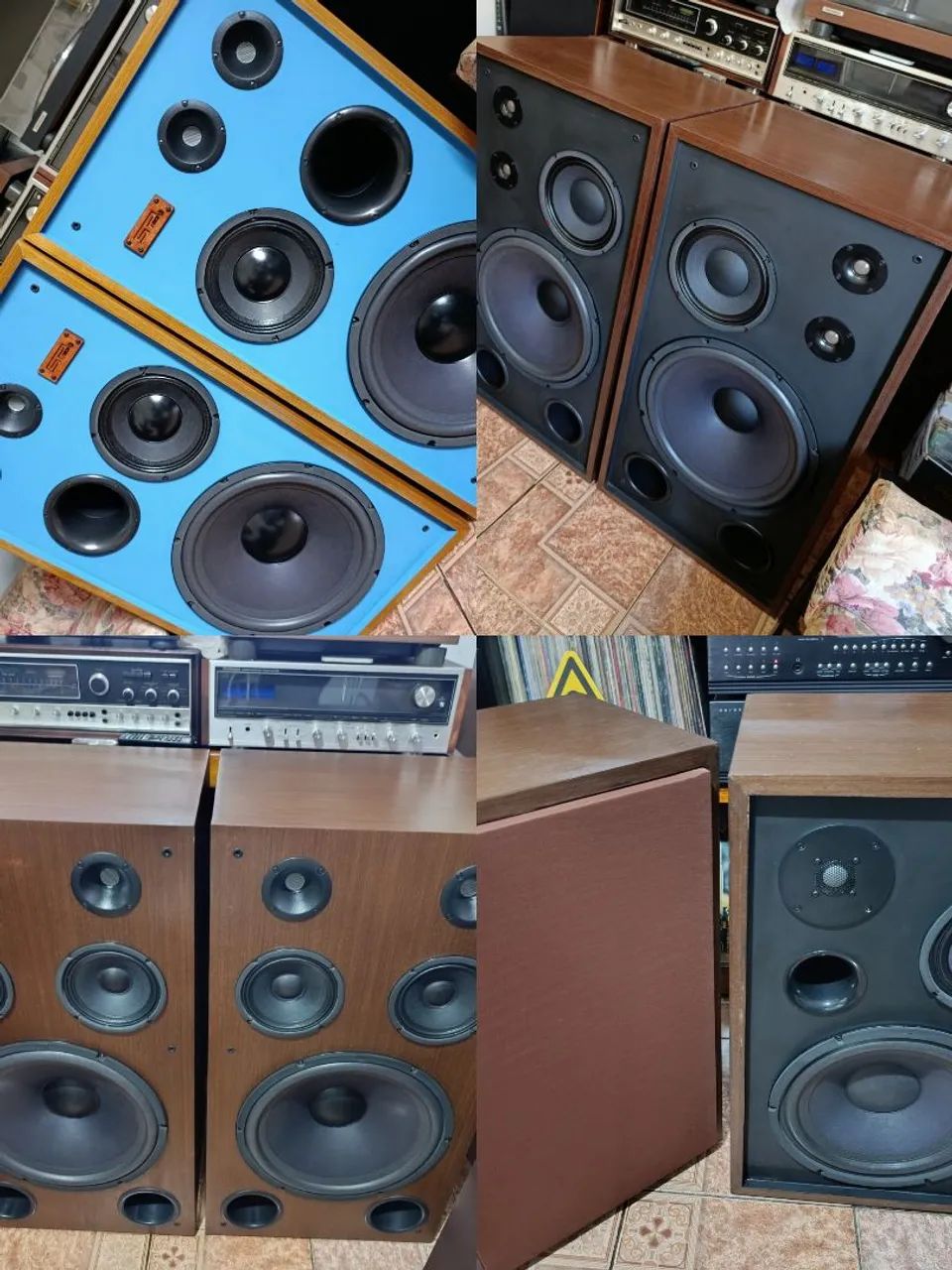 Caixas acústicas artesanais, 10", 12", 15" polegadas, alta definição de áudio! - Foto 5