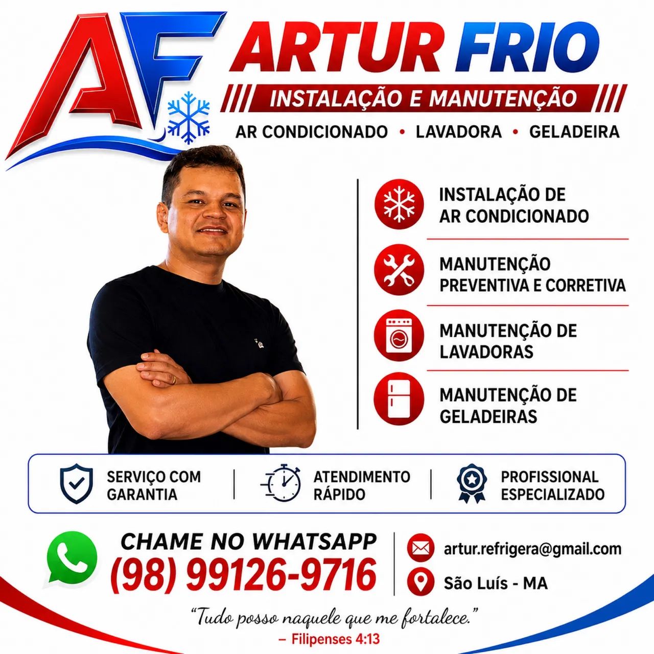 Instalação e manutenção 