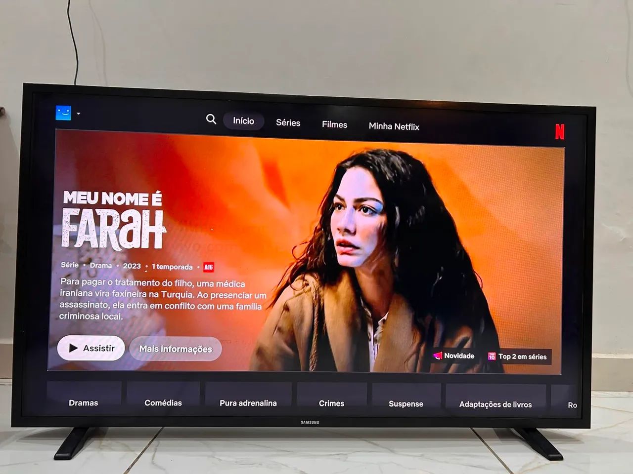 Tv 43 Smart Samsung completa (entrego) - Foto 5