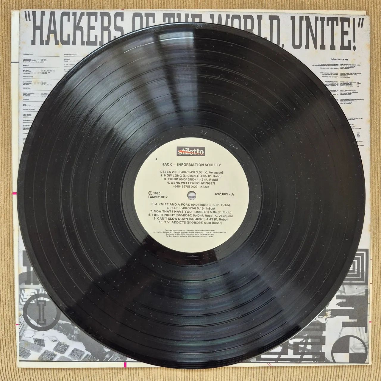 2 LPs - Information Society (Hack e Software Hardware) - Foto 3