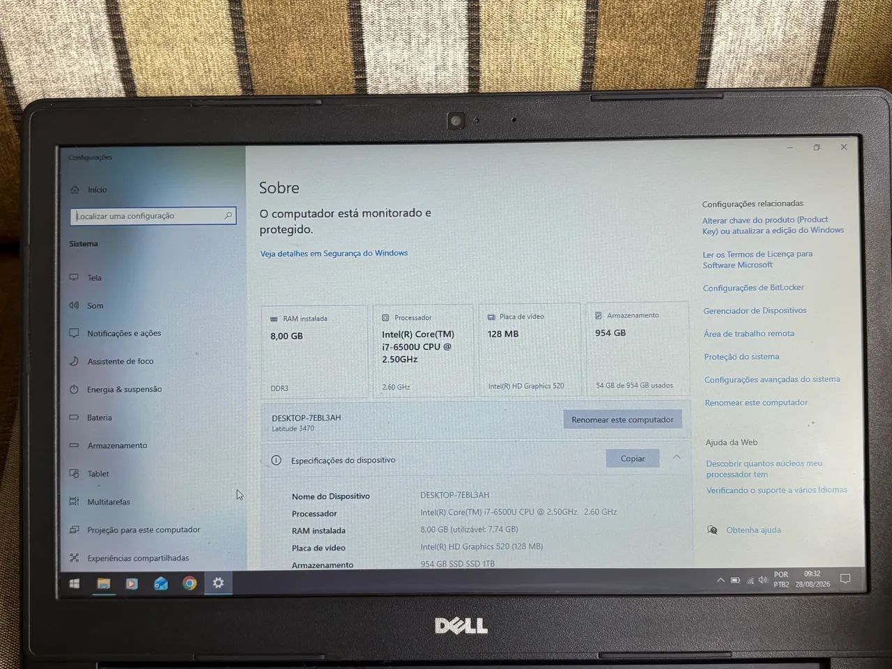 Notebook Dell I7 - Foto 3