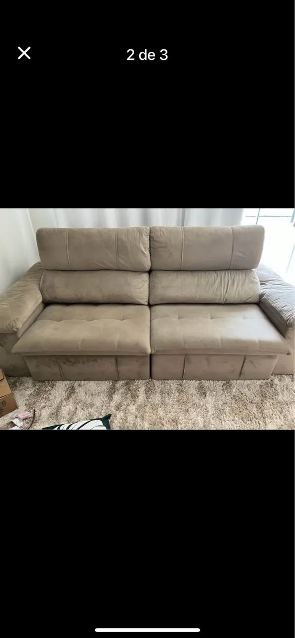 Sofá retrátil 2.10M65570217024130120