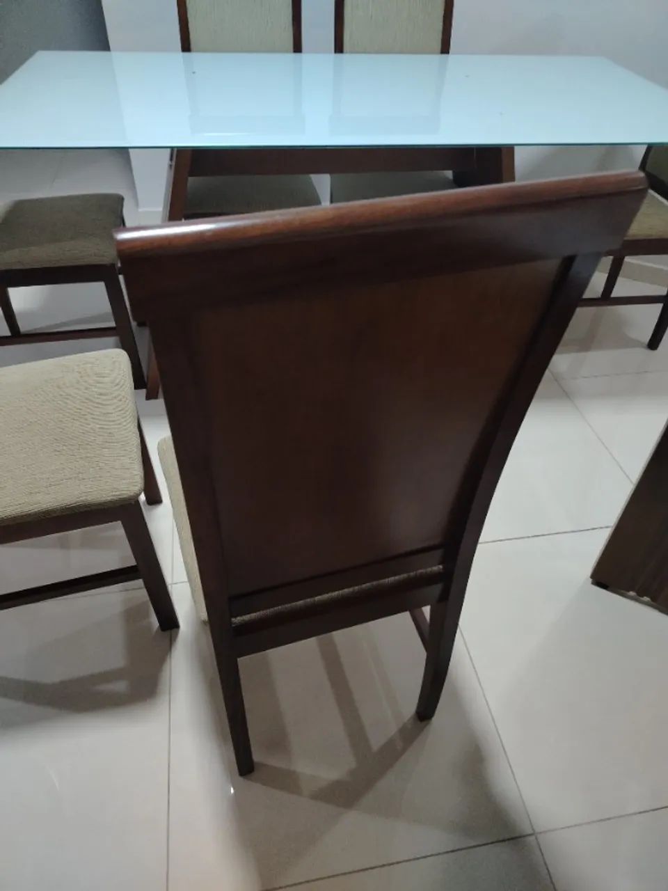Mesa jantar com cadeiras - Foto 4