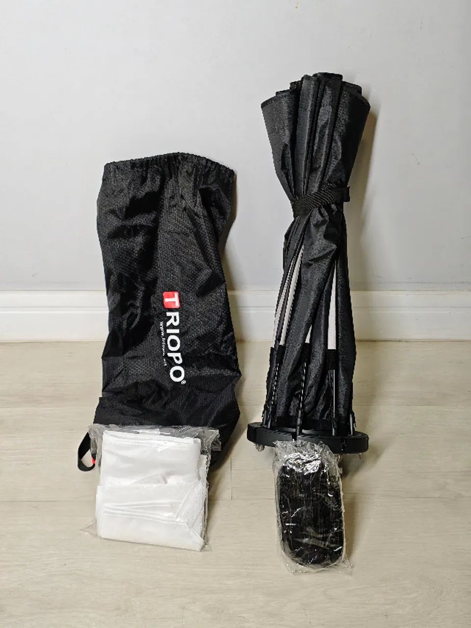 Softbox/Octabox Triopo K2 90cm Encaixe Tipo Bowens Com Grid e 2 Difusores - Foto 5