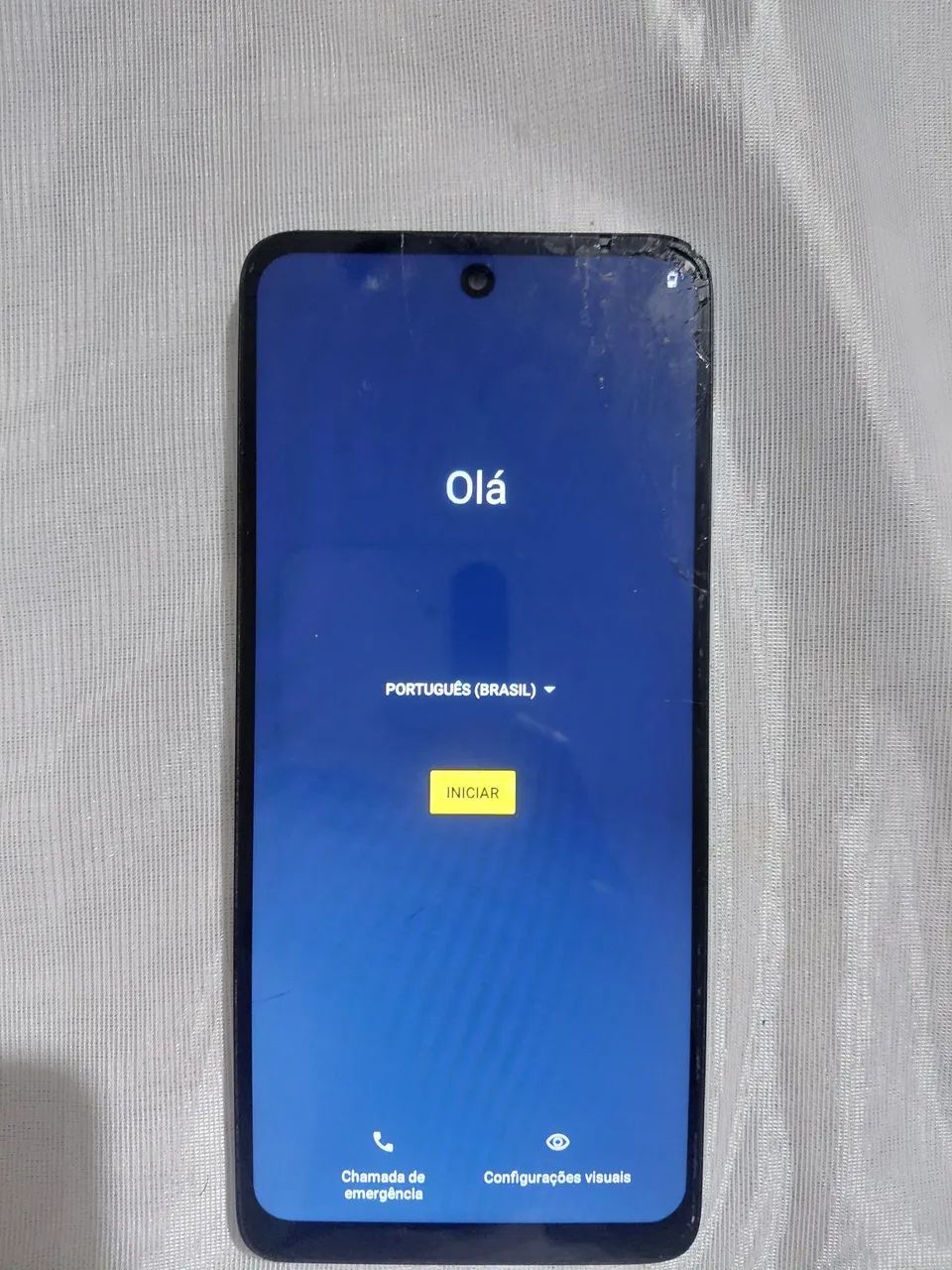 Moto G22 128GB Verde - Perfeito Funcionamento (Vidro Trincado)