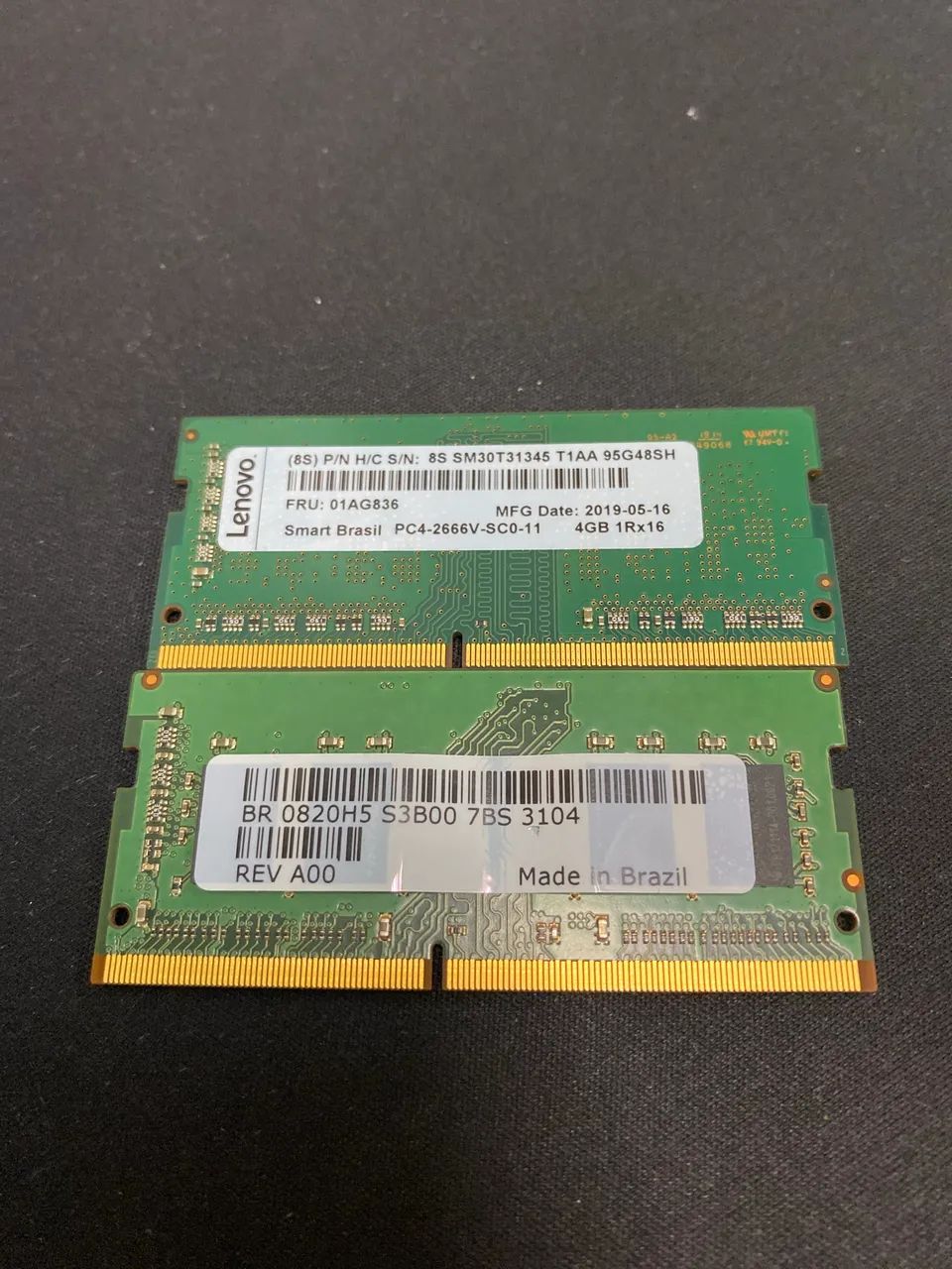 Par de memórias 8g ddr4 pc 2400  - Foto 2